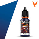Vallejo Acrylic Paints 72411 Xpress Color Paint, Mystic Blue (18ml)