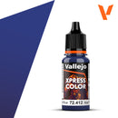 Vallejo Acrylic Paints 72412 Xpress Color Paint, Storm Blue (18ml)