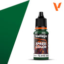 Vallejo Acrylic Paints 72416 Xpress Color Paint, Troll Green (18ml)