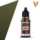Vallejo Acrylic Paints 72419 Xpress Color Paint, Plague Green (18ml)