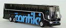 Iconic Replicas HO 870069 VanHool TX-45 Motorcoach Bus, Assembled, Contki Tours (black, blue)