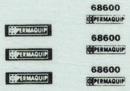 Custom Finishing HO 7803 Vehicle Decal Set, For Permaquip Welder's Vehicle (247-7003, Sold Separately)
