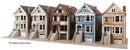 Walthers Trainline N 931-B1050 Victorian House 5-Kit Set, Kavanaugh/Queen Ann/Steiner/Painted Lady/Gingerbread