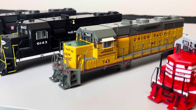 BLI 7548 EMD GP35, UP 743, "Dependable Transportation", Paragon4 Sound/DC/DCC, HO Scale