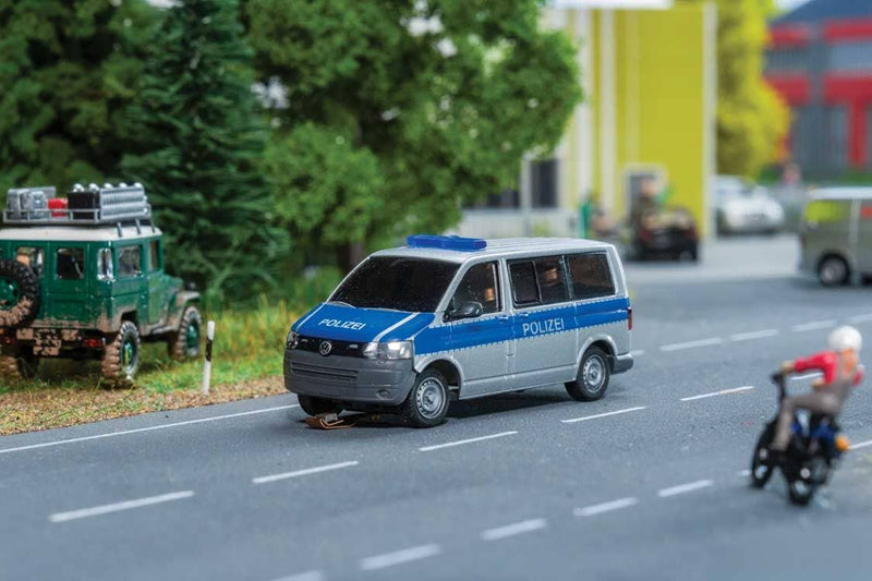 PREORDER Faller HO 161429 Car System Volkswagen T5 Passenger Van, Police | 251.99