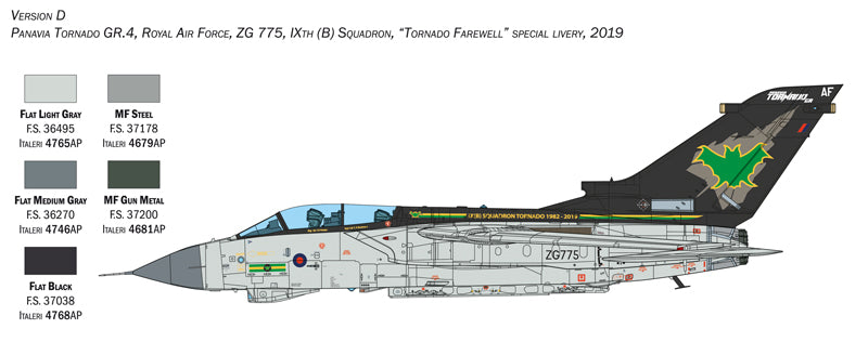 Italeri 2513 - SCALE 1 : 32 TORNADO GR. 4