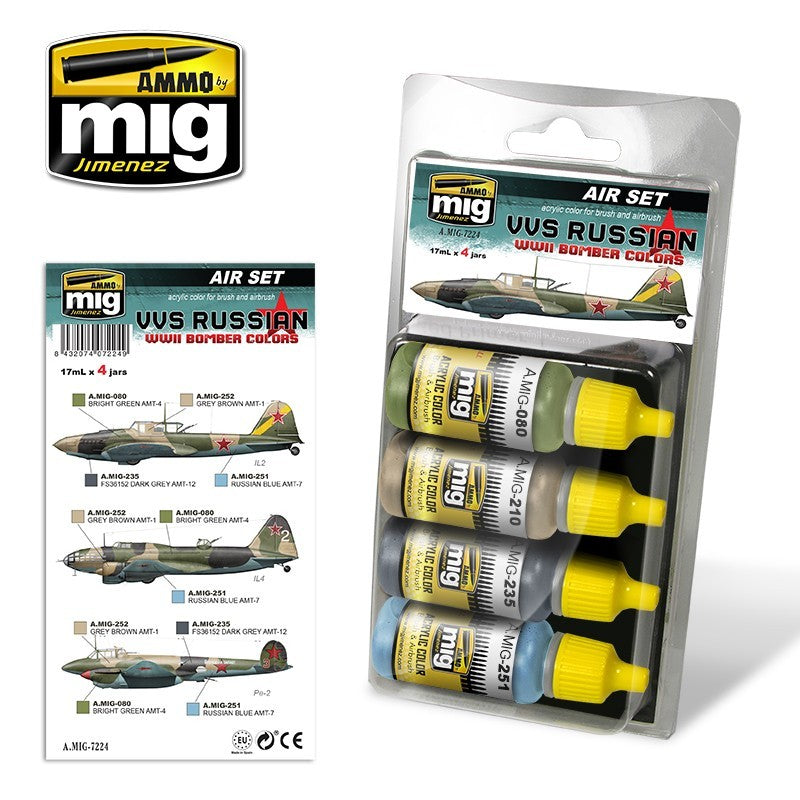 Ammo Mig 7224 VVS RUSSIAN WWII BOMB SET
