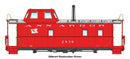Walthers Proto HO 920-103602 Wabash Streamlined Caboose, Ann Arbor