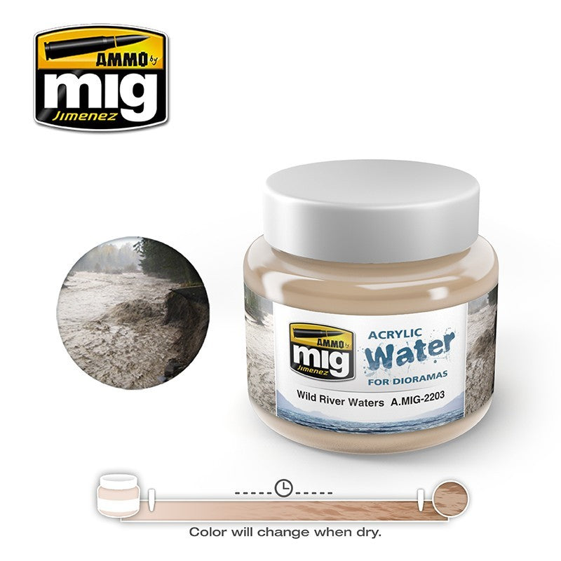 Ammo Mig 2203 WILD RIVER WATERS