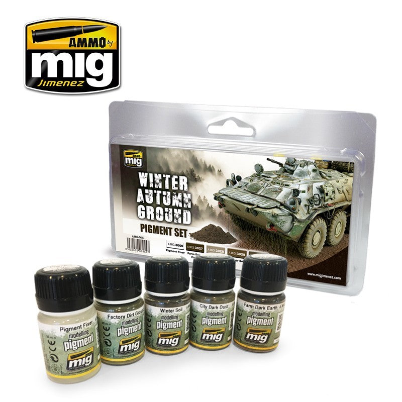 Ammo Mig 7455 WINTER AUTUMN GRND PIGMEN