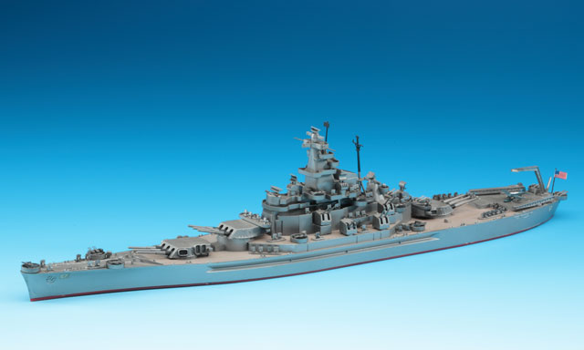 Hasegawa Models 49607 American battleship South Dakota 1:700 SCALE MODEL KIT