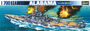 Hasegawa Models 49608 American battleship Alabama 1:700 Scale Model Kit