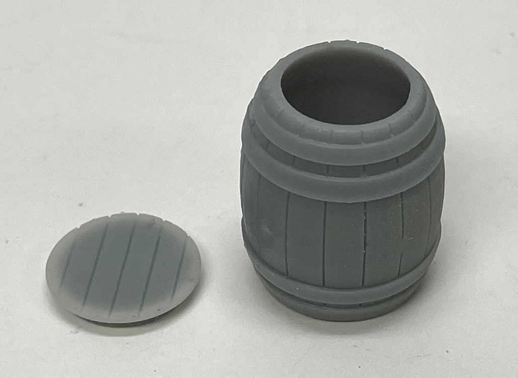 PREORDER Phoenix Precision Models S 32645 Wooden Barrel with Bottom 3D