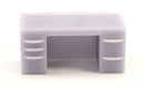 All Scale Miniatures HO 871852.1 Work Desk, Drawers on Both Sides