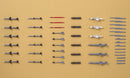 Hasegawa Models 35009 Aircraft Weapon V American Missile & Launcher Set 1:72 Scale Model Kit