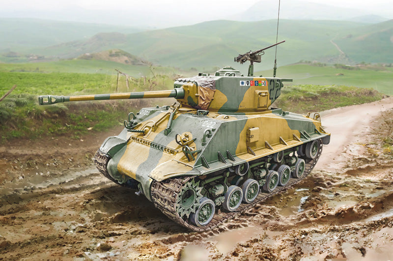 Italeri 6586 - SCALE 1 : 35 Sherman M4A3E8 - Korean War