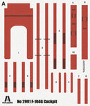 Italeri 2991 F-104 G COCKPIT 1:12