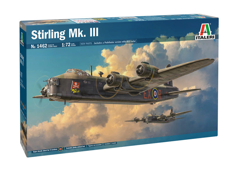 Italeri 1462 - SCALE 1 : 72 Stirling Mk. III