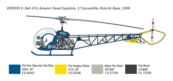 Italeri 2820 - SCALE 1 : 48 OH-13 Sioux