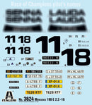 Italeri 3624 Mercedes-Benz 190E 2.3 16v 1:24