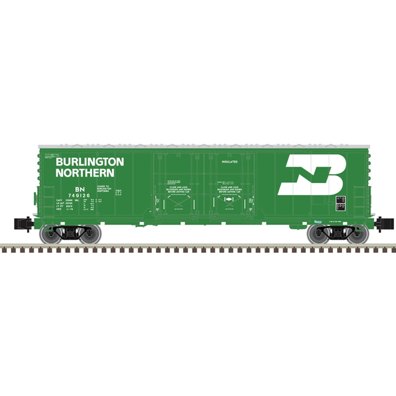 PREORDER Atlas 75000002 Evans 53' Double Plug-Door Boxcar - Master(R) -- Burlington Northern