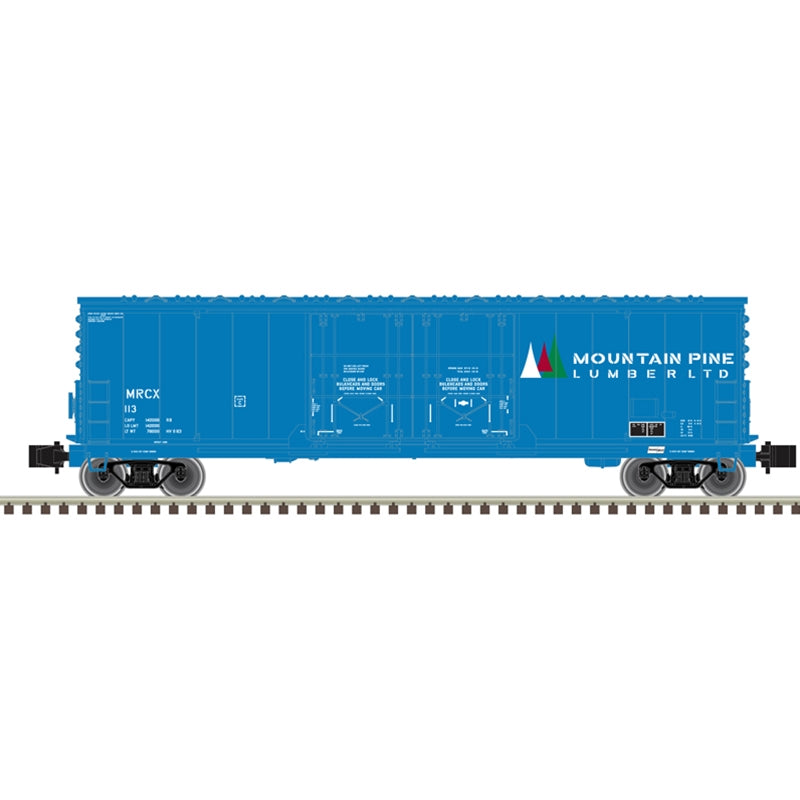 PREORDER Atlas 75000005 Evans 53' Double Plug-Door Boxcar - Master(R) -- Mountain Pine Lumber