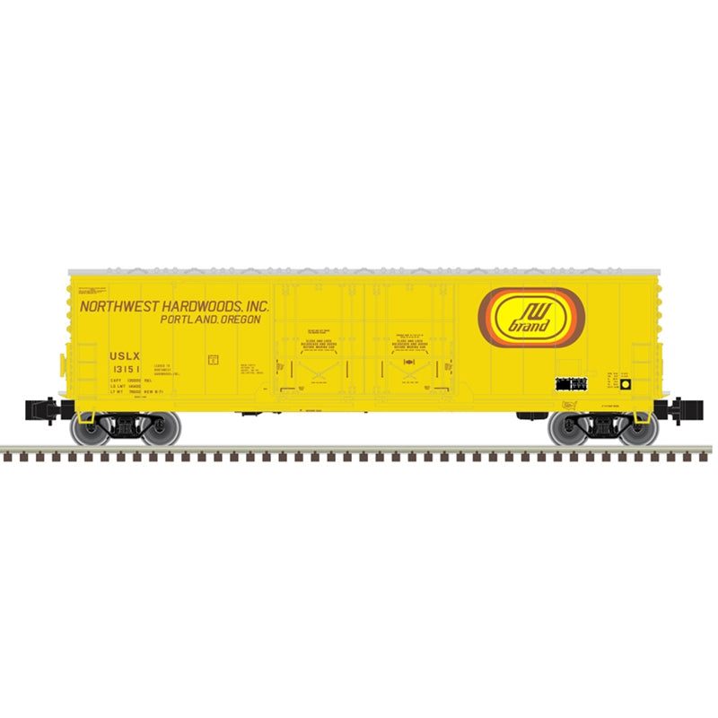 PREORDER Atlas 75000007 Evans 53' Double Plug-Door Boxcar - Master(R) -- Northwest Hardwoods