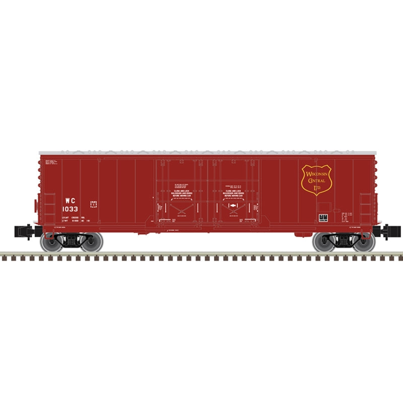 PREORDER Atlas 75000011 Evans 53' Double Plug-Door Boxcar - Master(R) -- Wisconsin Central