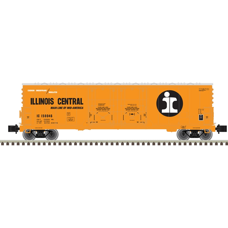 PREORDER Atlas Master Line Z 75000020 Evans 53' Double Plug-Door Boxcar, Illinois Central