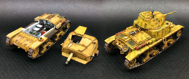 Italeri 15768 - SCALE 1 : 56 Italian Tanks - Semoventi M13/40 - M14/41 - M40 - M41