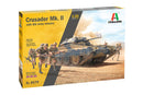 Italeri 6579 Crusader Mk. II with 8th Army Infantry 1:35