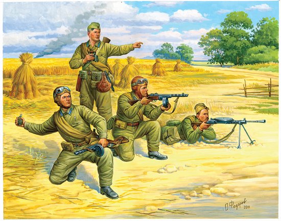 Zvezda 6138 Soviet Paratrooper 1:72