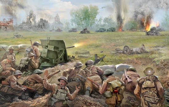 Zvezda 6192 Blitzkrieg 1940 Board Game