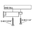 Kadee #178 HO Scale #158 Scale WhiskerÂ® Metal Couplers & Scale Gearboxes - Medium (9/32") Centerset Shank