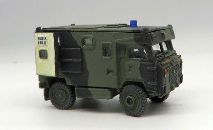 Trident Miniatures 87191 British Army Vehicles - Kit -- Land Rover 101 Ambulance, HO Scale