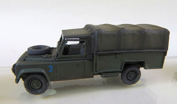 Trident Miniatures 87173 Land Rover 127 Truck - Kit, HO Scale