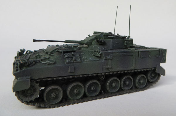 Trident Miniatures 87129 British Army 1986+ Armored Fighting Vehicle -- FV510 Warrior Infantry Section Vehicle with 30mm Cannon, HO Scale