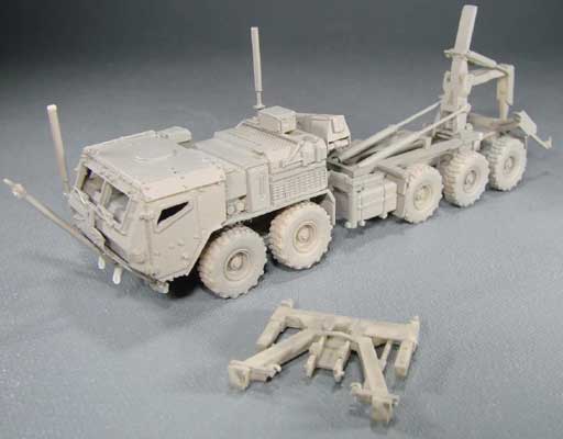Trident Miniatures 87247 US Marine Corps LVSR MKR18 - Resin Kit -- Armored Cab (unpainted, unlettered), HO Scale