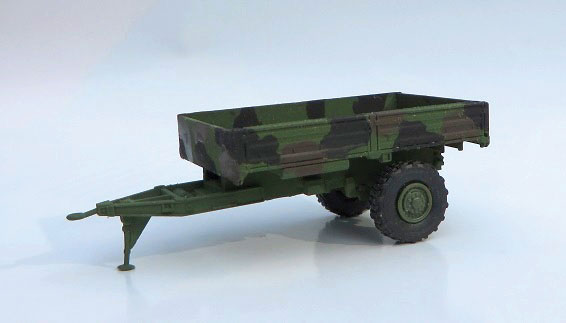 Trident Miniatures 81009 Modern US Army - Trailers -- M1082 LMTV Single-Axle 2.5-Ton (Use with LMT Series Trucks), HO Scale