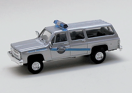 Trident Miniatures 90343 Chevrolet Suburban - Emergency - Police Vehicles -- Kentucky State Police - State Trooper, HO Scale