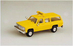 Trident Miniatures 90116 Chevrolet Suburban -- School Bus, HO Scale