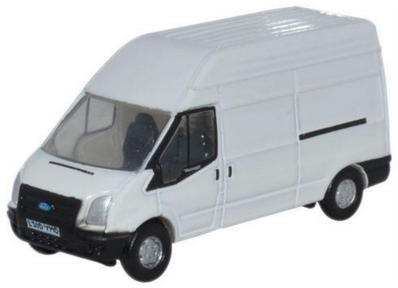 Oxford Diecast 553-NFT006 FORD White Transit LWB High, N Scale