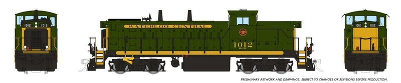 PREORDER Rapido 010076 HO GMD-1 (DC/Silent): Waterloo Central: