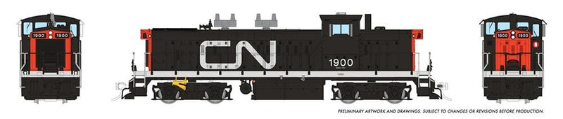 Rapido 010570 HO GMD-1 (DC/DCC/Sound): CN - Noodle: