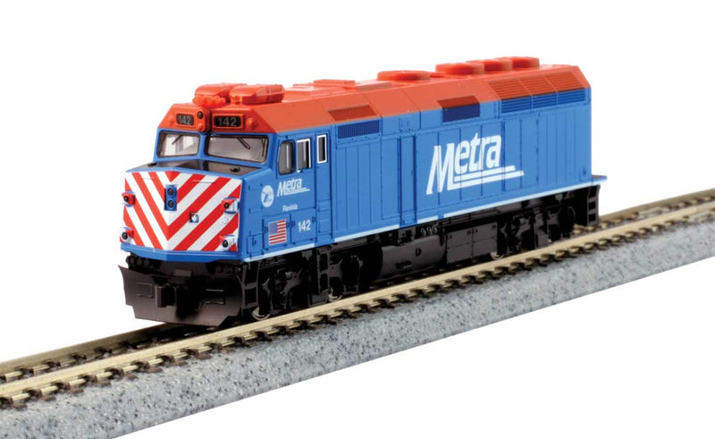 PREORDER Kato 1769107 EMD F40PH Commuter Version - Standard DC -- Metra