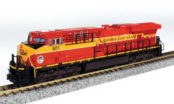 PREORDER Kato 1768946S N GE ES44AC GEVO - ESU LokSound & DCC -- Florida East Coast