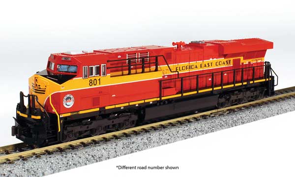 PREORDER Kato 1768947S N GE ES44AC GEVO - ESU LokSound & DCC -- Florida East Coast