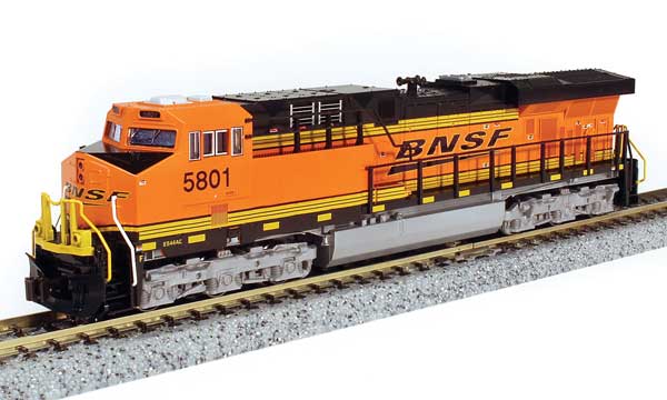 PREORDER Kato 1768952S N GE ES44AC GEVO - ESU LokSound & DCC -- BNSF Railway