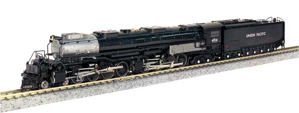 PREORDER Kato 1264014S N 4-8-8-4 Big Boy with Oil Tender - Sound and DCC -- Union Pacific