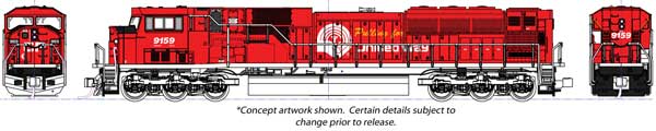 PREORDER Kato 1765628 N EMD SD90/43MAC - Standard DC -- Canadian Pacific